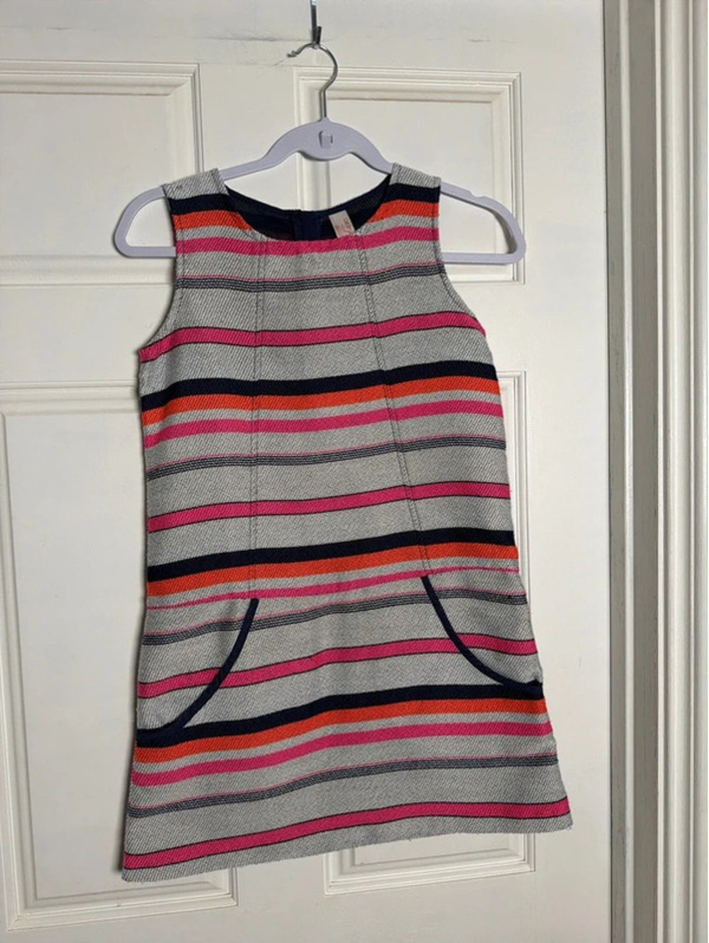 Girls Striped Nautical Cruise Dress 10/12